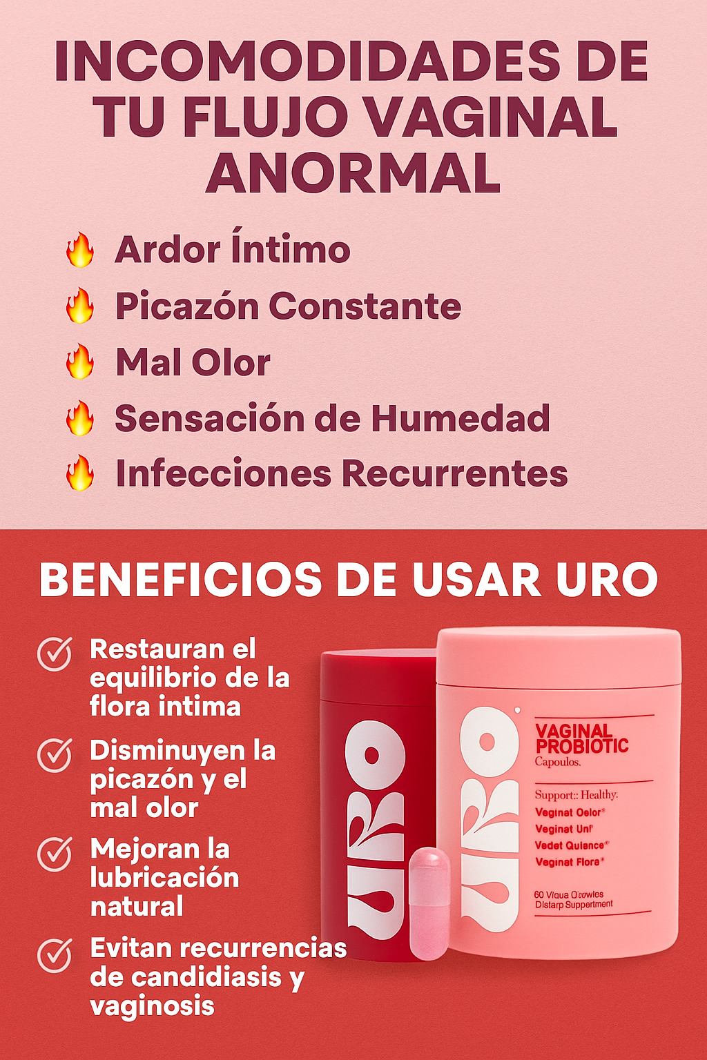 URO PROBIOTICS ORIGINAL, tu bienestar íntimo