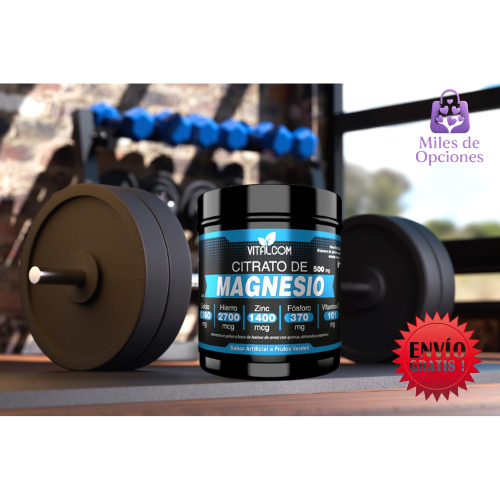 🌟✨ Revitaliza tu Energía con Citrato de Magnesio en Polvo ✨🌟